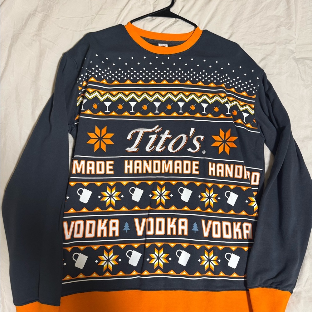 Tito’s Handmade Vodka Holiday Crewneck